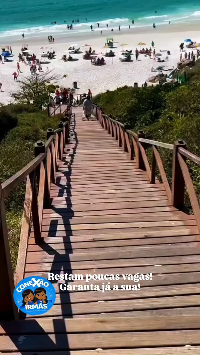 Acesso à praia em Arraial do Cabo